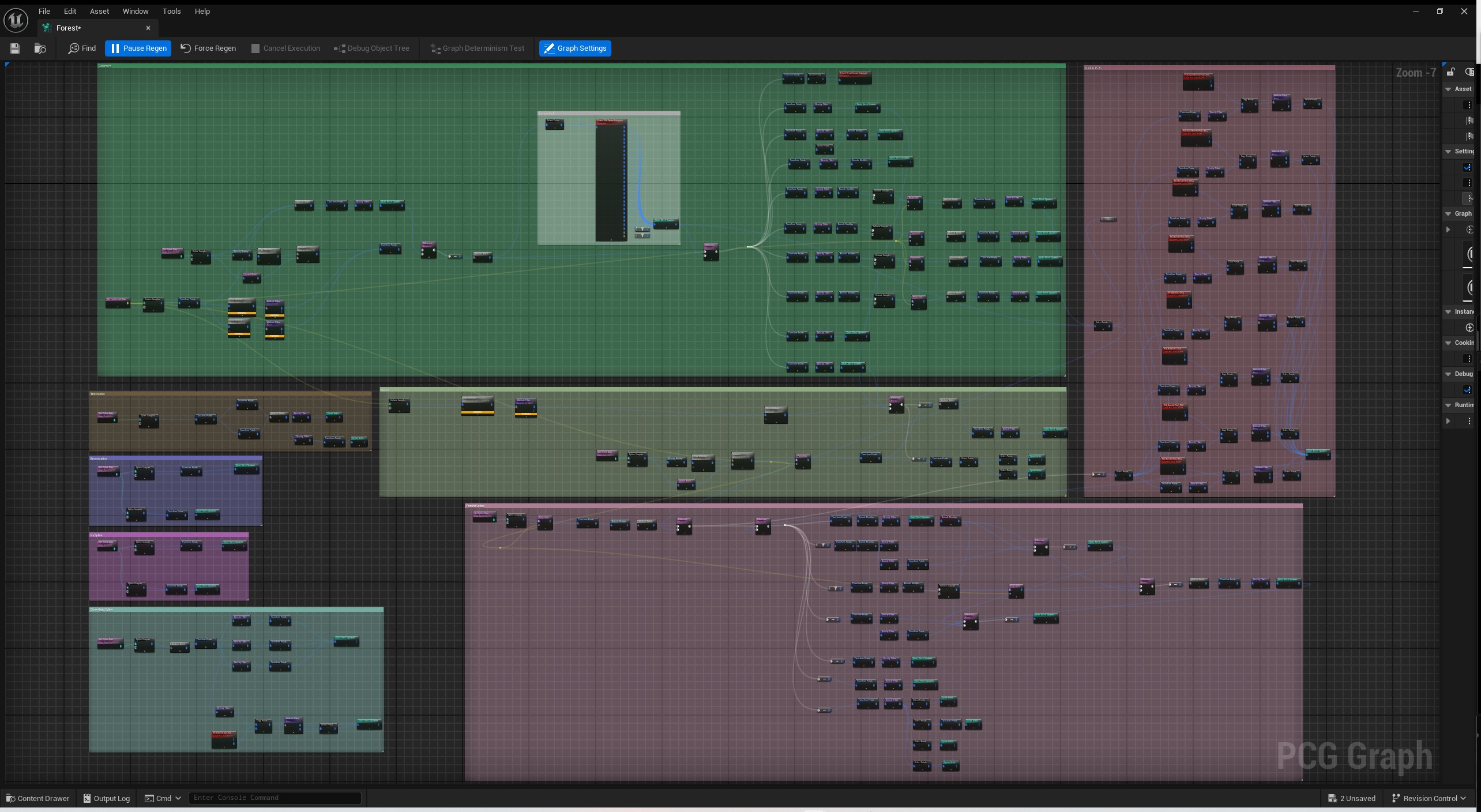 PCG Graph Screenshot